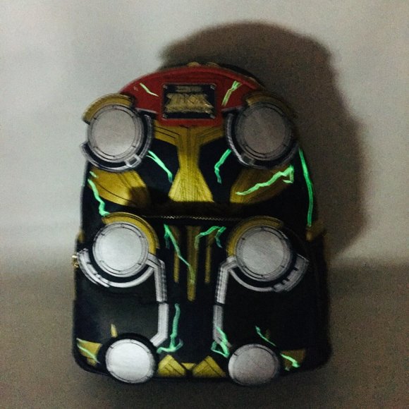 Loungefly Marvel Studios Thor Love And Thunder Mini Backpack Glow In The Dark main image 8